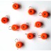Грузило ушастый для рыбалки, таблетка (эксцентрик) цвет Silvereyes Orange, 10шт в уп., вес 4г